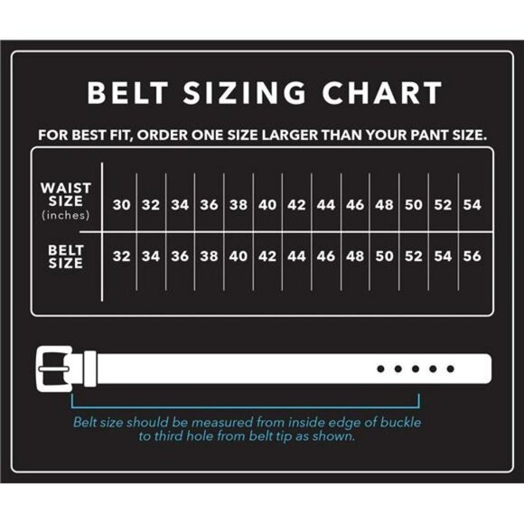 Mens Leather Belt Classic Buckle Dress Belt for Jeans Work Casual Pants - Picture 5 of 6